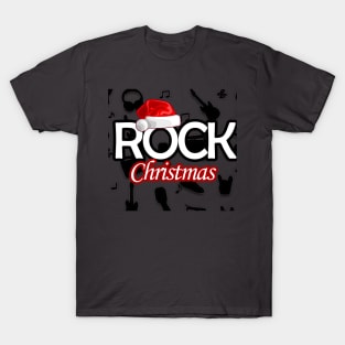 Rock Christmas - christmas with rock and roll T-Shirt